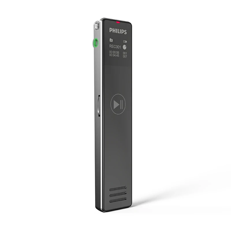PHILIPS 100% оригинальный 128g Mini PCM FM цифровой диктофон Pen VTR5101|Цифровые диктофоны| |