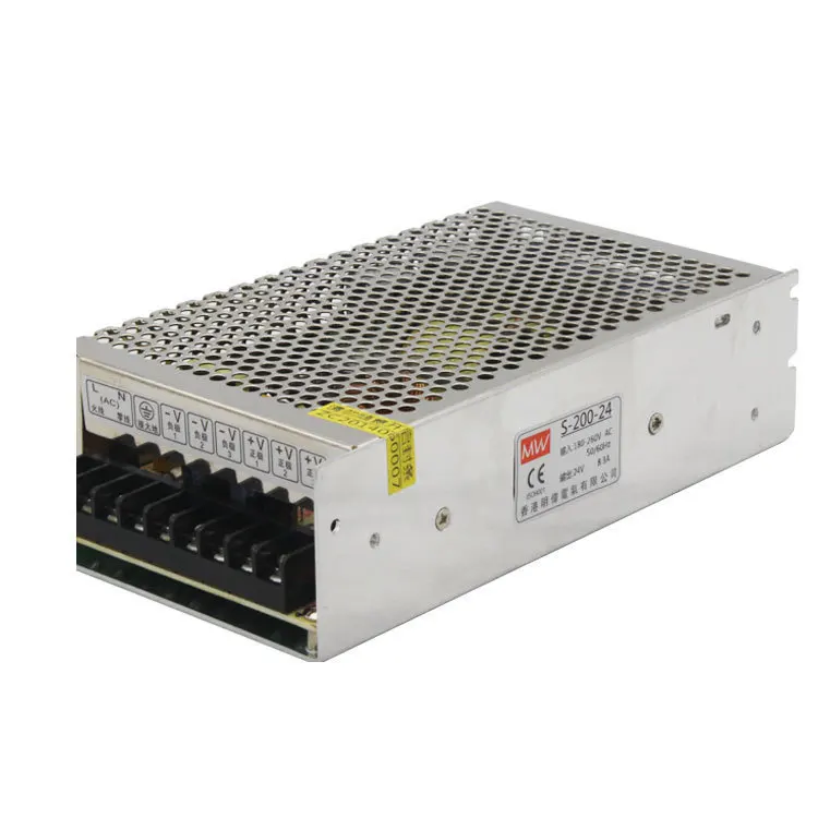 Switching Mode Power Supply S-200W-24V 8.3A Industrial Control Monitor LED Camera Communication AC Change Direct DC | Обустройство