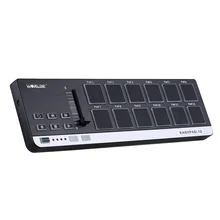 Высокое качество EasyPad.12 портативный мини USB 12 барабанная площадка MIDI Контроллер Горячая 4 банки для различных настроек