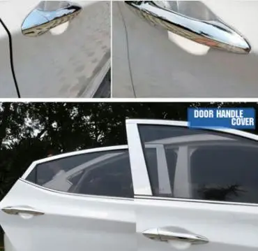 

ABS Chrome Door Handle Cover FOR 2011 2012 2013 2014 2015 HYUNDAI ELANTRA