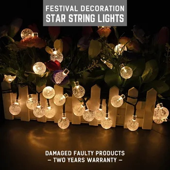 

10M LED String Light AC220V Holiday lights Waterproof Fairy Lights garland Outdoor Home Balloon Type Copper Wire Lamp