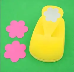 3 "(7.6 см) форма цветка экономии энергии пены eva бумаги пробойник для поздравительной открытки ручной работы, записки DIY игрушка из джинсовой
