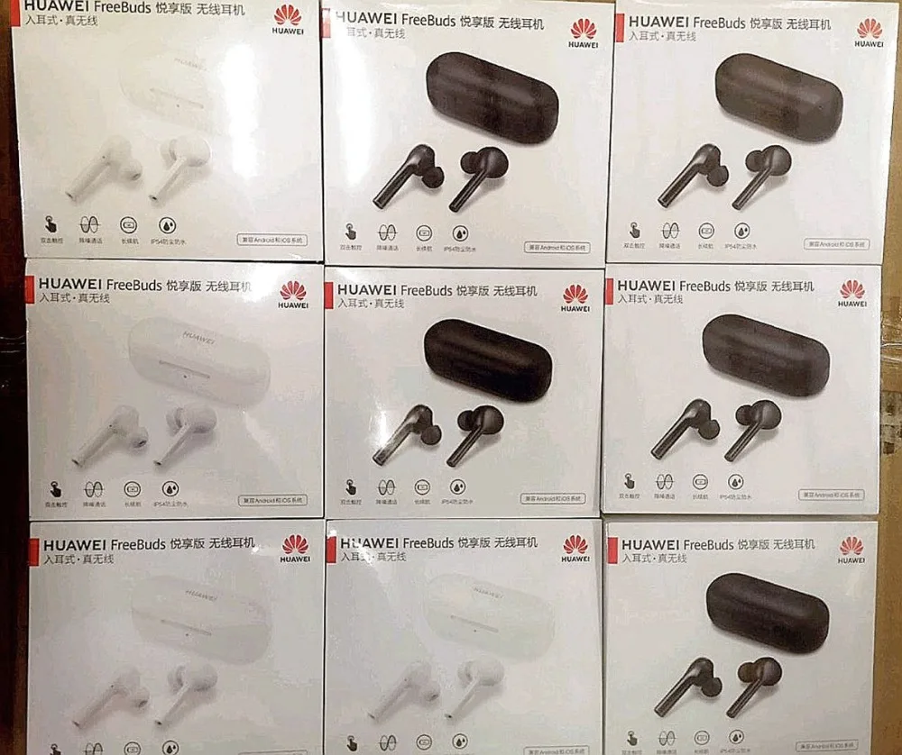 Original Huawei FreeBuds Lite TWS Wireless Bluetooth Earphone In-ear 12 Hours Double Click with Charging box IP54 Waterproof