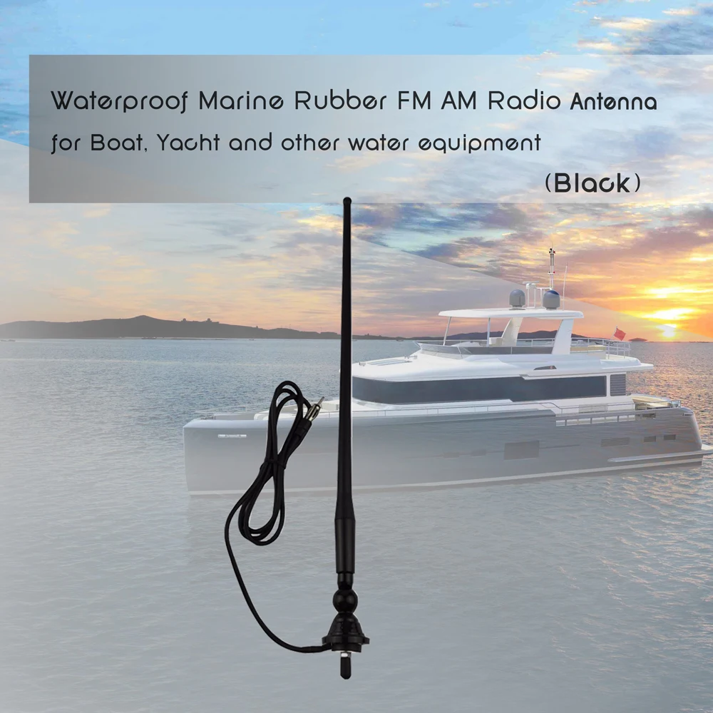 Bluetooth гольф-кары радио FM AM радио приемник Водонепроницаемый Mp3 плеер+ " водонепроницаемые колонки+ морской резиновый радио антенна