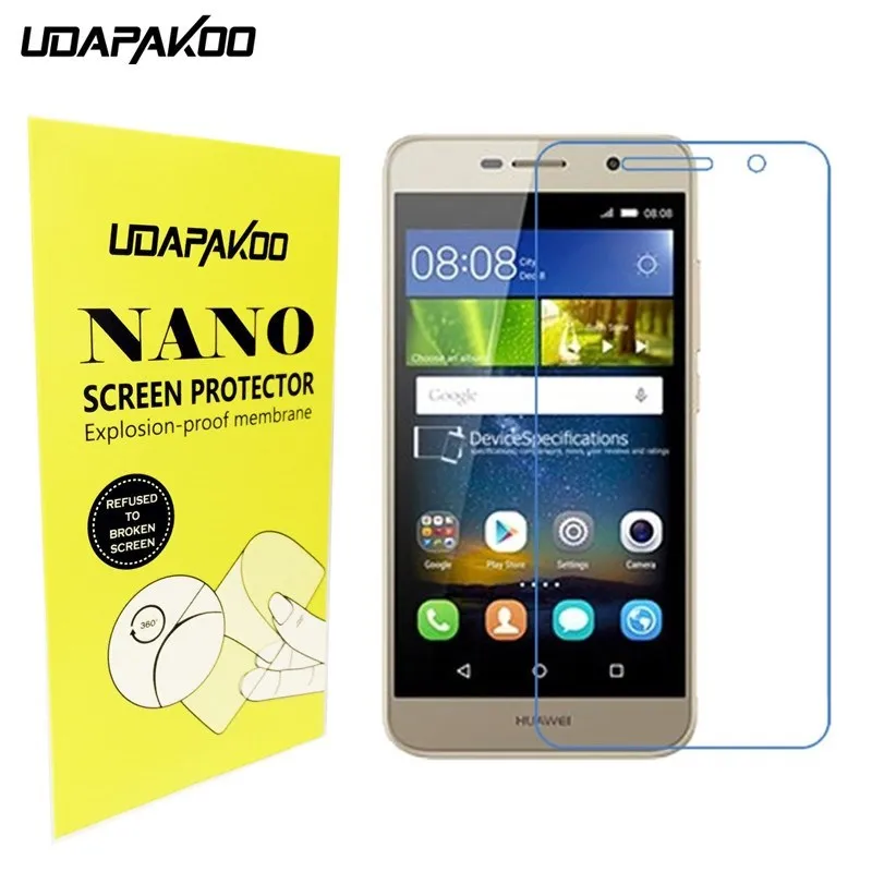 Udapakoo Soft Glass film Nano Explosion-proof glass Screen Protector for Huawei P9 P10 P20 Lite Plus Pro P8 lite 2017 Nova 2s |