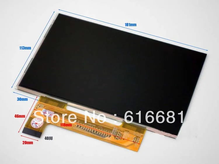 Free shipping 8 inch LCD screen, Ainol NOVO8 liquid crystal display