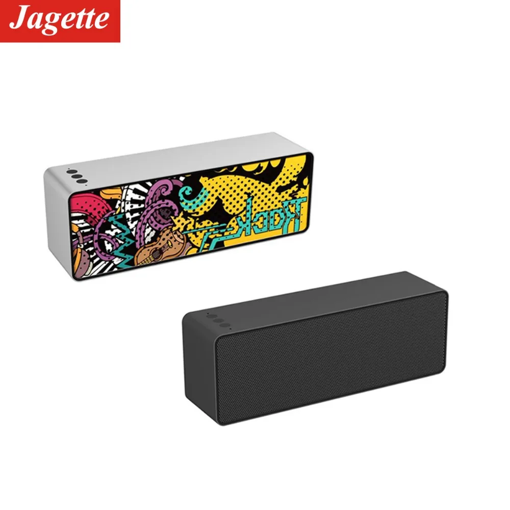 

JAGETTE Bluetooth Speakers 10W Computer Portable Speakers Wireless Bluetooth Stereo Music support TF Card with Mic Voice Call