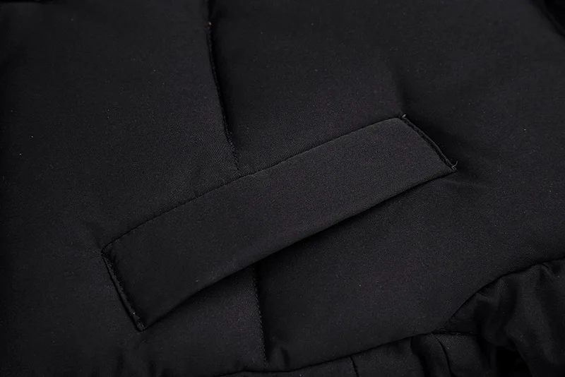 Одежда для малышей Детский пуховик костюм с рукавами «летучая мышь» Модный корейский комплект из двух предметов для мальчиков и девочек, комбинезон черного цвета комплект с зимним пальто