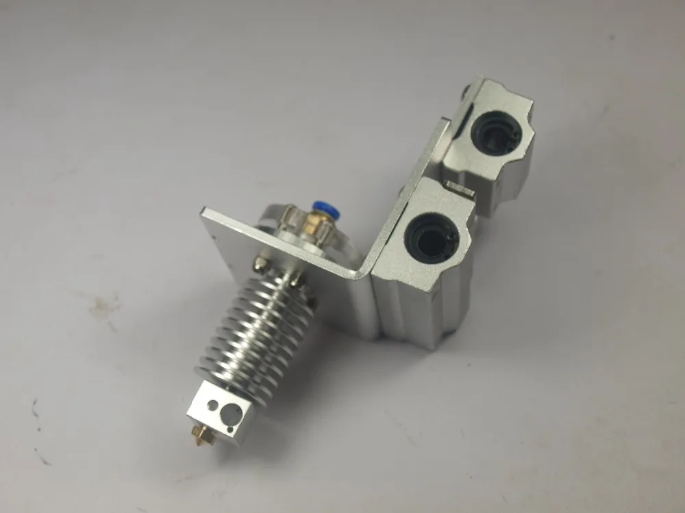 Prusa i3 3D printer parts X axis bowden feeding hot end and X Metal exturder carriage kit with bowden extruder carriage