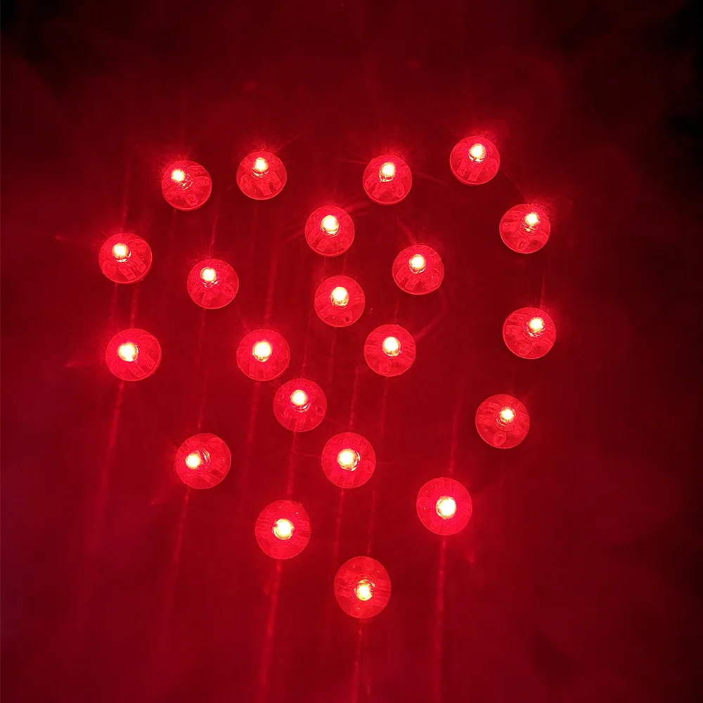 10 шт. круглый светодиодный шар-вспышка, мини люминесцентные лампы для фонарей, рождественских, свадебных, праздничных, декоративных огней