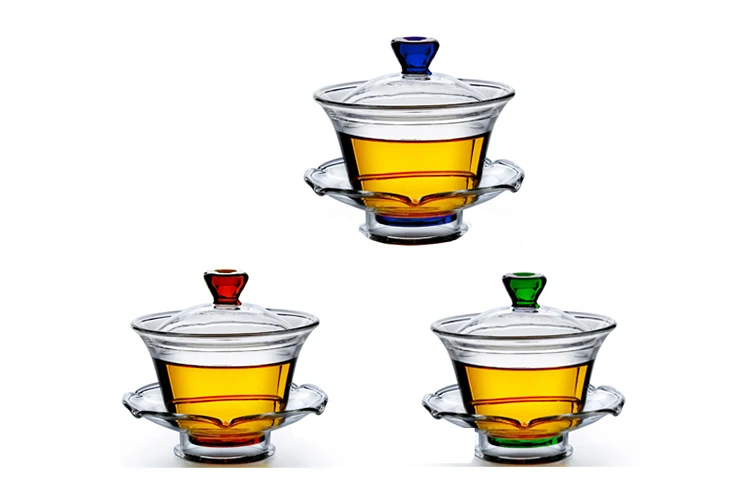 Японский стиль термостойкие подсвечники база Gaiwan чайный набор кунг-фу Чайник Чайная Чашка, чай чаша мастер чашка креативный домашний декор
