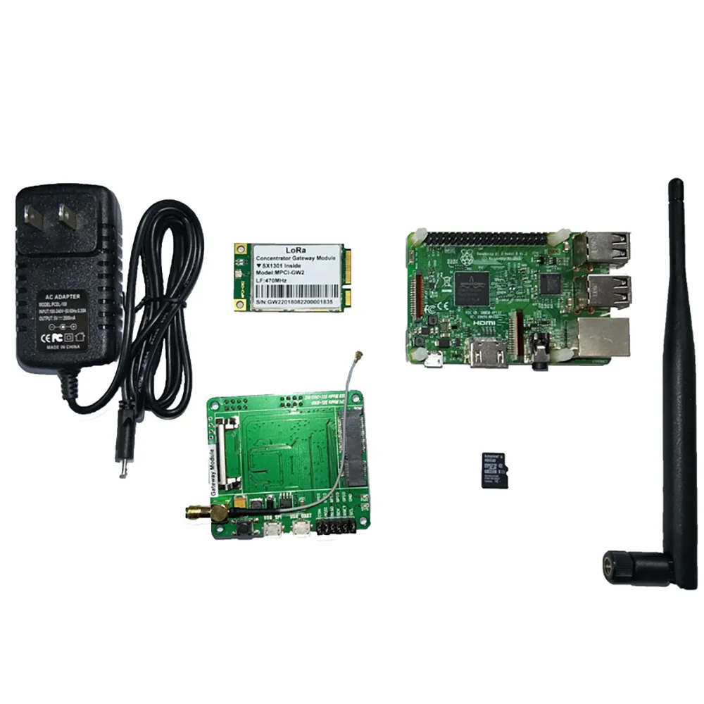 Модуль шлюза концентратора NIMI PCIE LoRa Raspberry Pi3 комплект разработчиков LoRaWan 1.0.2