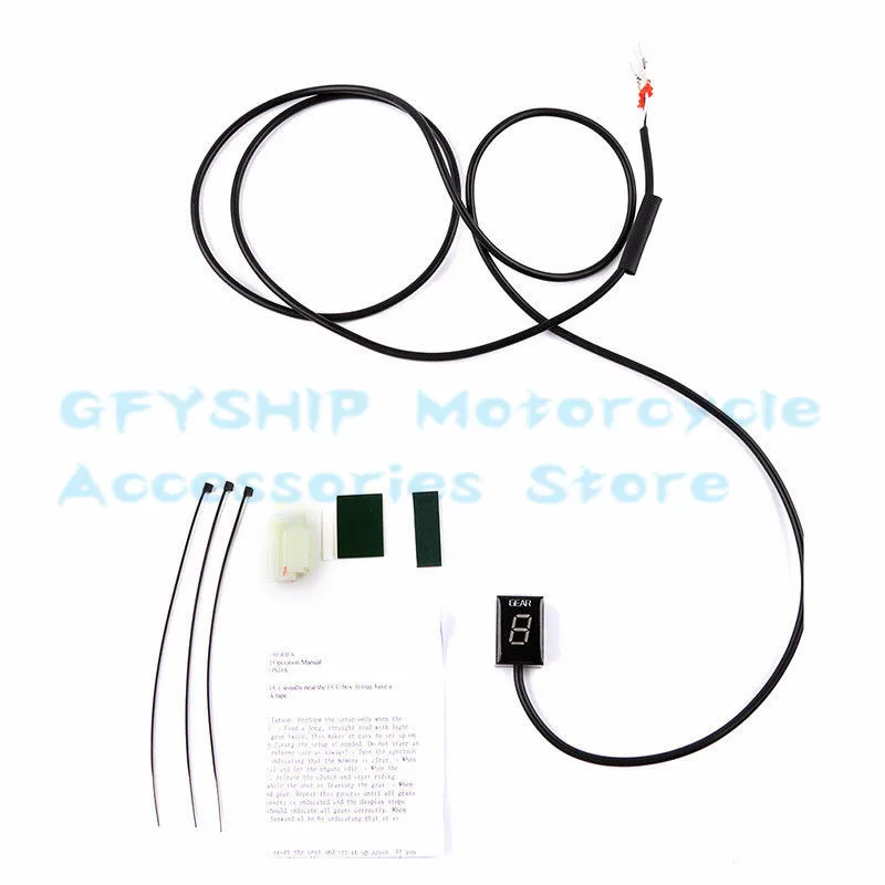 Для Honda CBR500 CBR500R CBR 500R 500 R RR 2013- Moto 1-6 уровень цифровой измеритель мотоциклетные Plug& Play Шестерня индикатор аксессуары