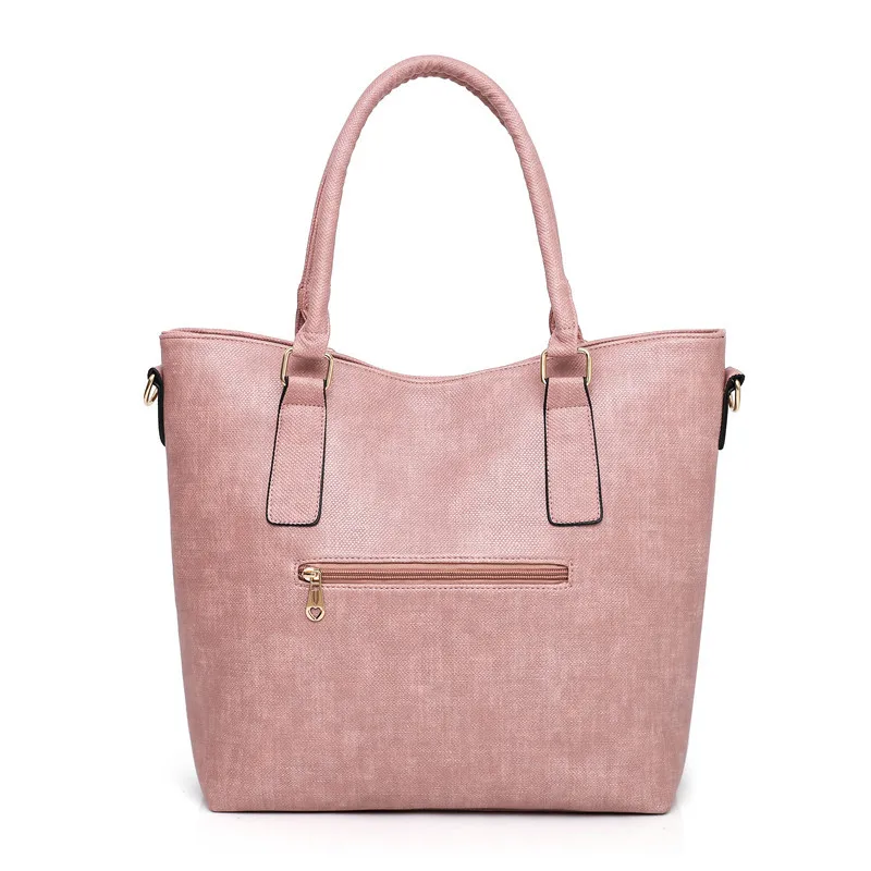 

Hot Women's bags Retro Wind Lady Handheld Single Shoulder Oblique Spin Subpack Three-piece Set