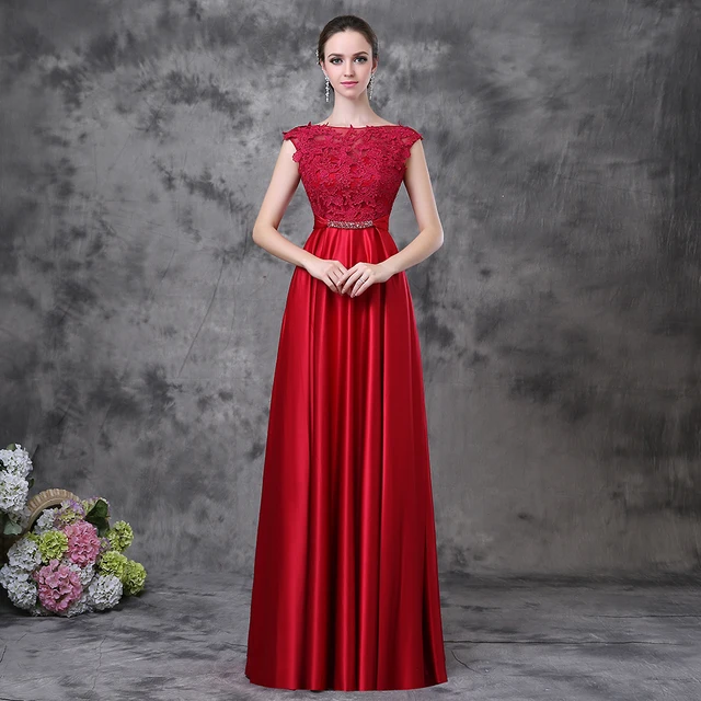 Red Lace Evening Dresses