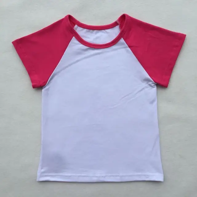 Buy Toddler raglan shirt short sleeve baby boy blank T