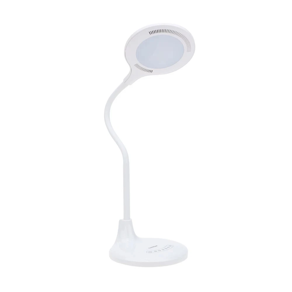 Lixada Flexible Eyes Care Protection 5 Levels Adjustable Brightness Touch Switch Desk Light Reading Lamp with USB Output Port