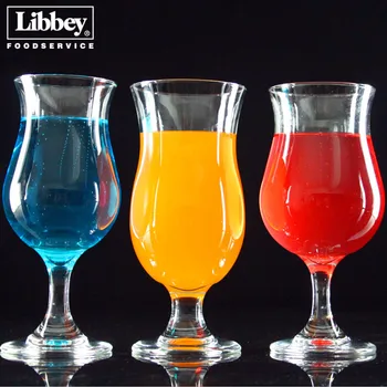 

6 pieces pack Big wave cup tulip fresh fruit juice cup tall beer cup milk tea milkshake beverage hurricane cup