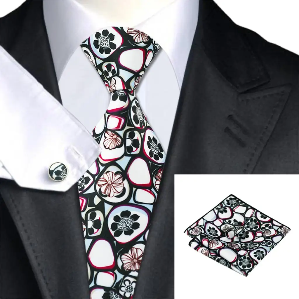 C 1220 Fashion Mens Ties Neckties Brand Hi Tie Floral Neck Ties