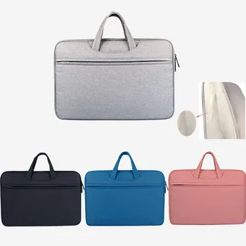 

Soft cotton Laptop computer bag 11 12 13 15 ultrabook Case for Macbook Pro Air Sleeve Pouch Pocket holder bag dropship briefcase