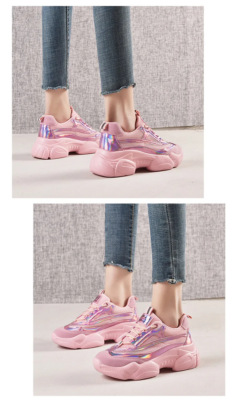 YRRFUOT/женские кроссовки; мягкий дышащий светильник; женские модные кроссовки; весенняя обувь на плоской подошве; zapatos mujer; женские кроссовки на резиновой подошве