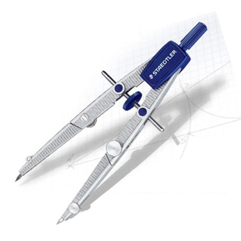 Staedtler 550 компасы циркули для школьников для дизайна деревянный карандаш лайнер и Карандаш свинец применимые канцелярские принадлежности