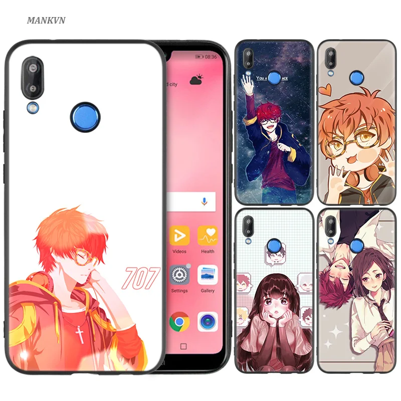 

Silicone Case Cover for Huawei P20 P10 P9 P8 Lite Pro 2017 P Smart+ 2019 Nova 3i 3E Phone Cases 707 Mystic Messenger Anime