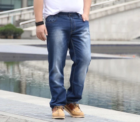 large size men jeans sizes 38 40 42 44 