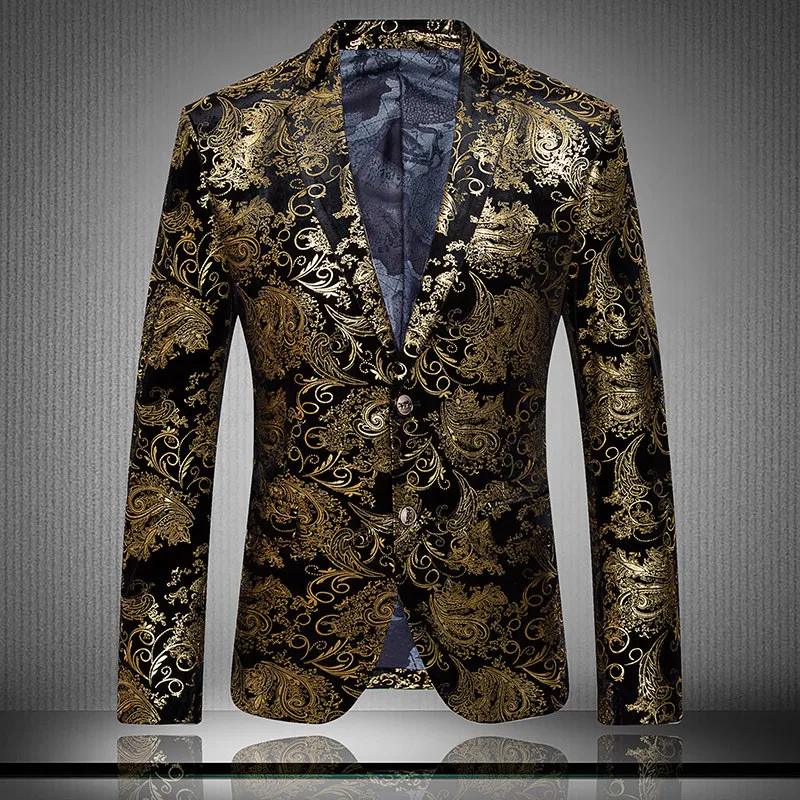 22.1          85Men's jacket men's spring and autumn new single-breasted jacket men's fashion trend atmosphere quality jacket