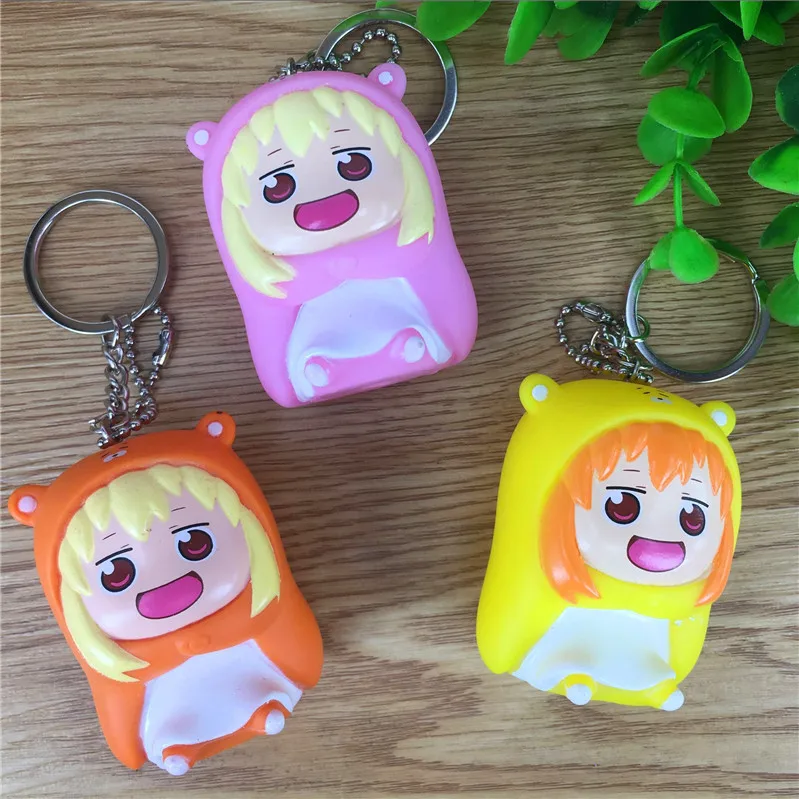 IVYYE 1 шт 6 см Himouto! Umaru-chan аниме фигурка брелок ПВХ фигурки игрушки унисекс подарок