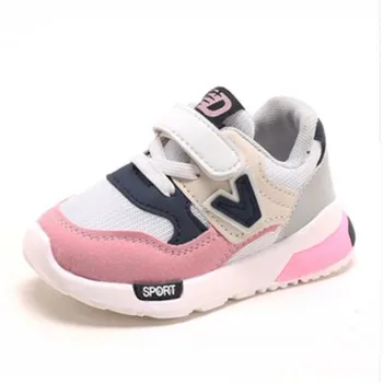 

Shoes Kids Boys Sneakers Spring Autumn Net Mesh Breathable Casual Girls Shoes Running Solid Shoes For Kids size 21-30