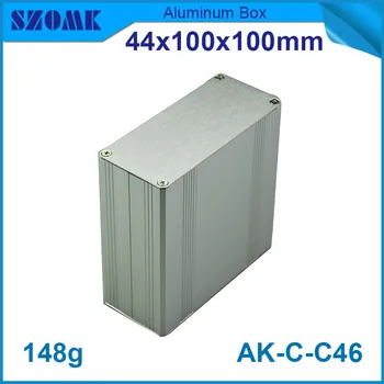 

10pcs/lot customized aluminium instrument enclosure diy electrical control box for projector 44*100*100mm