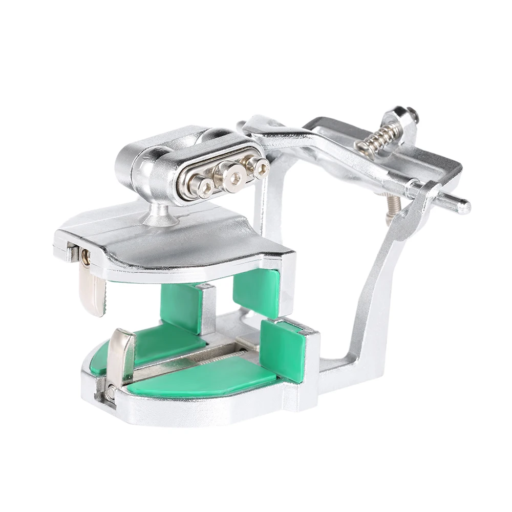 Регулируемый стоматологический лабораторный зубной артикулятор из нержавеющей стали для стоматологической лаборатории с резиновой подкладкой