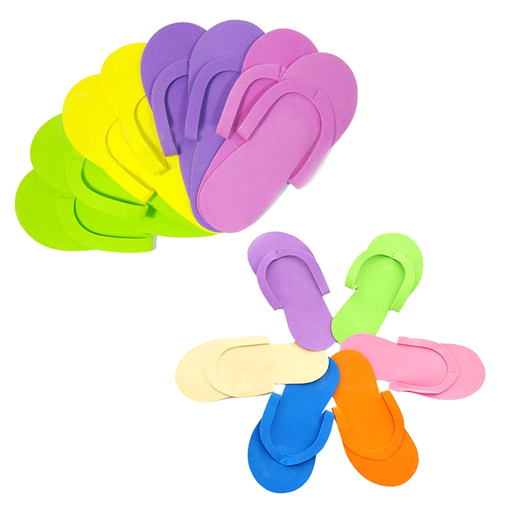 nail salon foam flip flops