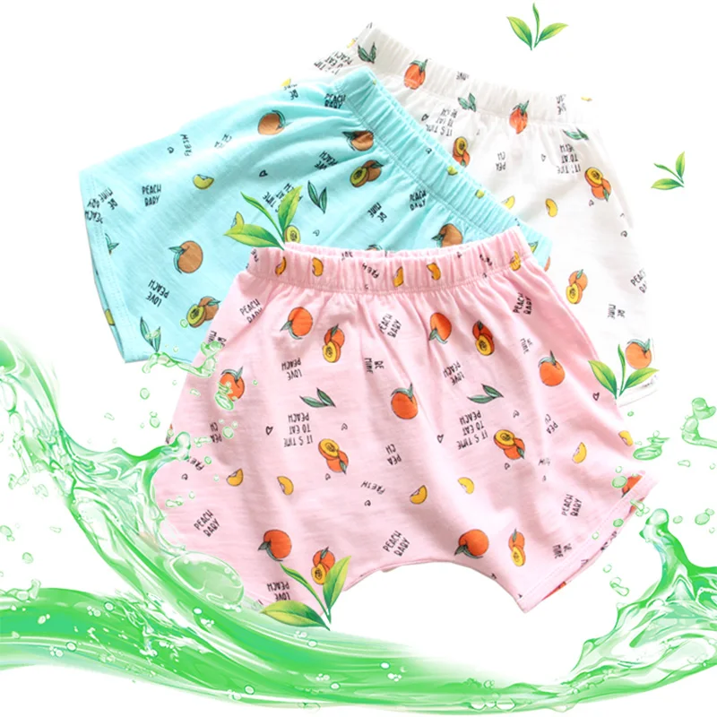 

Baby clothes shorts boy and girl's knickers boxers summer soft and 100% cotton baby children's big hot summer short pants fruit