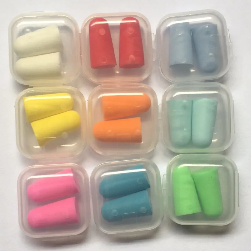 Soft Foam Anti-noise Ear Plugs Ear Protector Plugs Anti Sound Noise Protection for Travel Sleeping Noise Reduction Soft Foam Anti-noise Ear Plugs Ear Protector Plugs Anti Sound Noise Protection for Travel Sleeping Noise Reduction