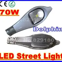 4 шт./лот 70 Вт Дельфин Уличные светильники лампы дороги Водонепроницаемый IP65 45mil обломок водить просвет AC85-265V уличный свет