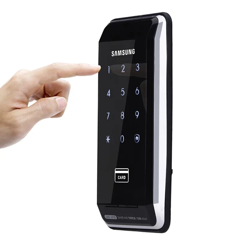 SAMSUNG Ezon SHS-2920 цифровой Keyless Электронная клавиатура Засов дверной замок+ 6 ключ карты