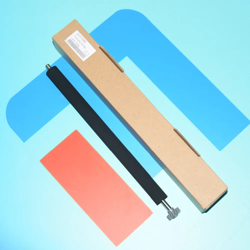 Free Shiping 5 High Quality Compatible New Printer Accessories 40X1886 Transfer Roller for Lexmark T650 Series (5)