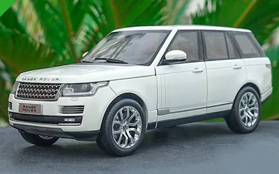 Изысканная модель из сплава 1:18 GTAUTOS SUV, модель дорожного транспортного средства, Высококачественная коллекция и подарки - Цвет: White