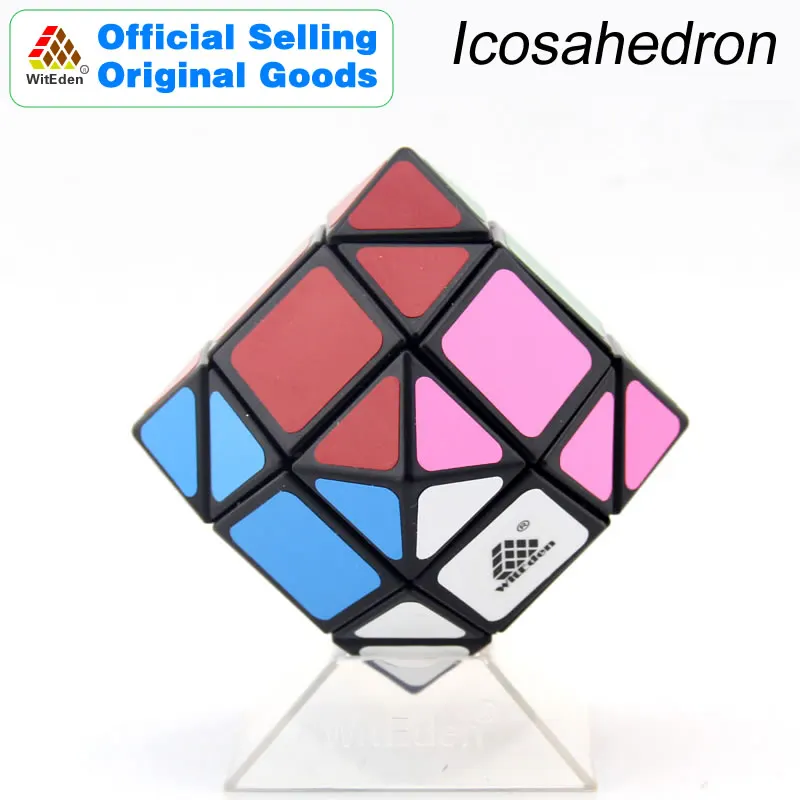 

WitEden Icosahedron Mixup Magic Cube Diamond Cubo Magico Professional Speed Neo Cube Puzzle Kostka Antistress Fidget Toys