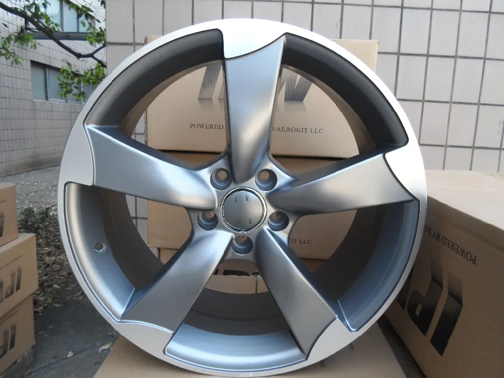4 Новые 19x8,5 колесные диски ET 45 мм CB 66,56 мм литые колесные диски W628