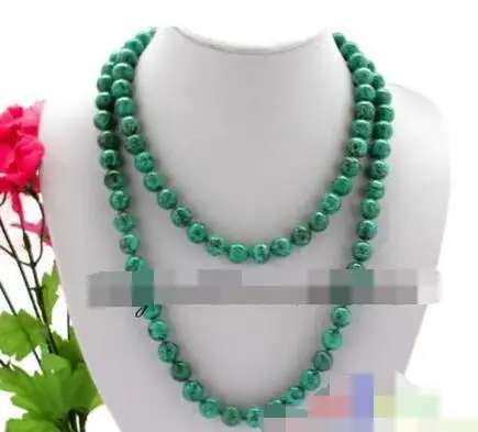 

song voge gem nanJ0749 2strands nature round turquoise necklace blister