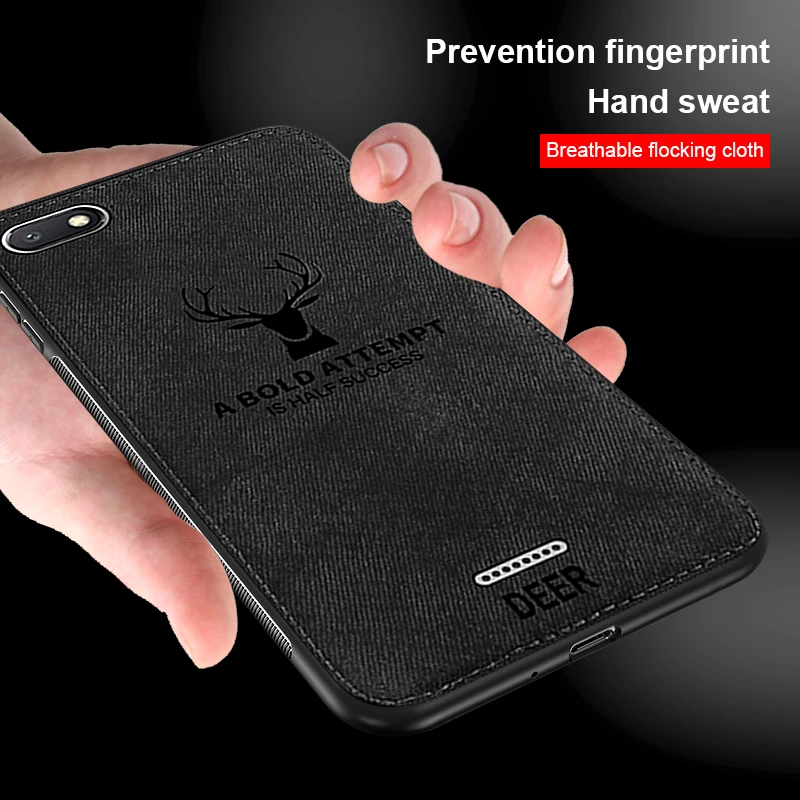 

Deer Cloth Case For Xiaomi Redmi K20 Pro 7 Note 7 6 Pro 5A 5 Plus 6A Pocophone F1 Mi 9 SE 8 Mi5X A1 A2 Lite Ultra Thin Cover