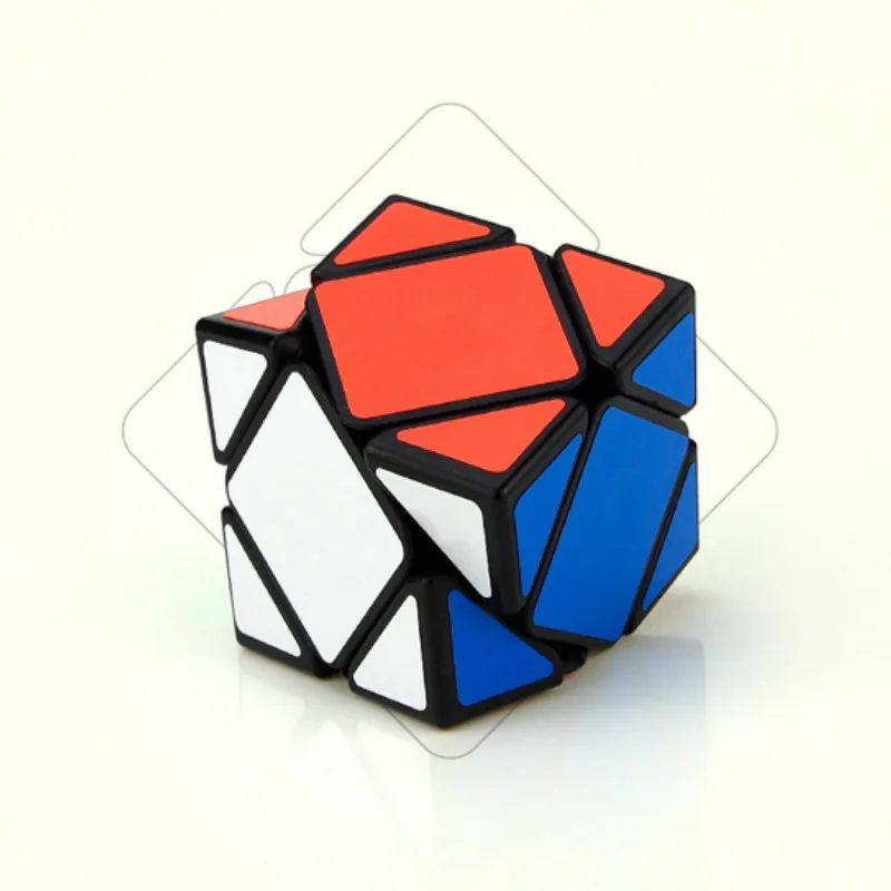 TXTWHY one piece Skewb Магнитный куб MC8847 Mofang Jiaoshi Pandora волшебный куб Развивающие игрушки для тренировки мозга-черный/белый