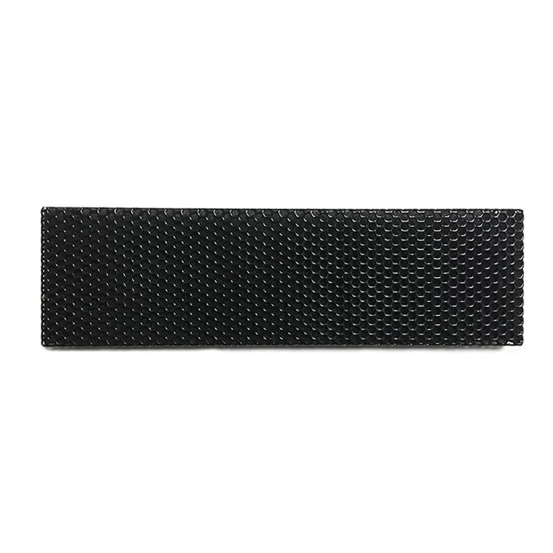 New Computer Main Chassis Front Bezel Dustproof Filter Components Net Cooling Accessories Black Aluminum alloy Protective Net