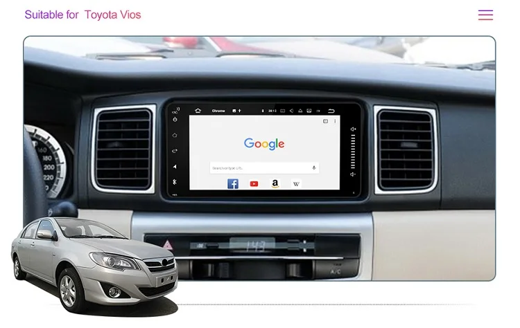 Cheap Isudar 2 Din Auto Radio Android 9 For Toyota/Corolla/Terios/Altis/RAV4/CAMRY Universal Car Multimedia Video Player GPS USB DVR 5