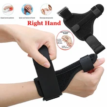 Neoprene Left or Right Gym Wrist Band Sports Wristband Wrist Support Thumb Brace Splint Adjustable Strap