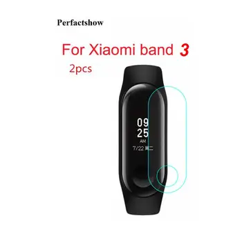 

2pcs Xiaomi mi Band 3 Screen Protector Film Anti-explosion screen protective film for Xiaomi mi 3 Bracelet with retail Package