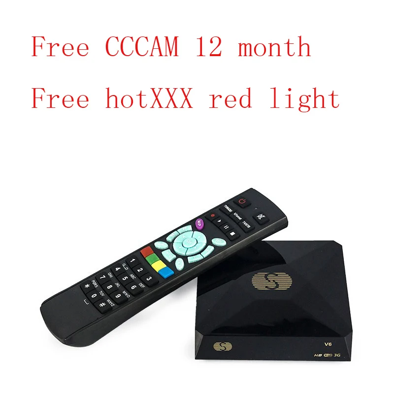 

SOLOVOX V6S DVB-S2 Digital Satellite Receiver with 2 USB port WIFI Support Xtream IPTV WEB TV Youtube Biss Key CCCAMD